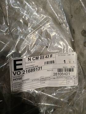 21689131 Mack Mack/volvo Turbo Coolant Hose