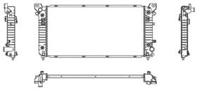 R00018 Map Aluminum Radiator Direct Fit