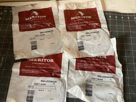 1229-f-4634s Meritor Lock Washer Ring Set Sealed Bag Lot Of 4
