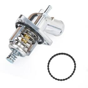 001-1031alu-d Miliparts Upgrade Aluminum Thermostat Housing Assembly Compatible With Silver