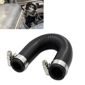 Mlyrg3300bl Mly Mlyrg3300bl- 1 Pc Heater Core Bypass Hose Coolant Crossover Kit 0.61 Inch /0.73 Black