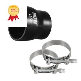 Sku21121 Muyi 2.5 Inch To 3 Inches Silicone Reducer X Black