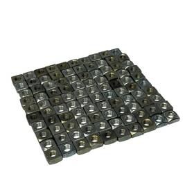 37622 New Flyer Lot Of 100 Radiator Nut 5/16 Inch Square Nc Oem Fasteners