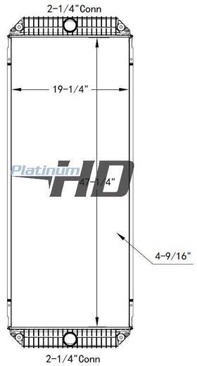 Hdc010940pa Nova Bus For Lfs Radiator Us
