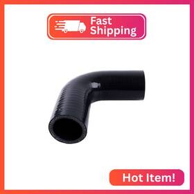 Gs64js Ohob-cool 5 Inch Id 90 Degree Elbow Silicone Coupler Reinforced Hose 4-ply Turbo/int
