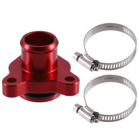 Tu000148a230317 Partuto Water Hose Fitting 11537541992 - Car Engine 2.13 Inch X1.93 X1.69 Red