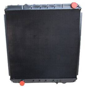 Hdc010100skff Platinum Hd 2006-2010 Freightliner Cascadia Copper / Brass Radiator With Oil Cooler