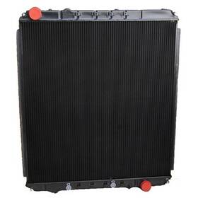 Hdc010128skff Platinum Hd 2006-2010 Freightliner Cascadia Copper / Brass Radiator With Oil Cooler