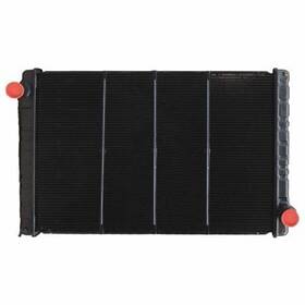Hdc010185sk Platinum Hd 2000-2003 Peterbilt 330 Series Copper / Brass Radiator 3 Row Standard Core
