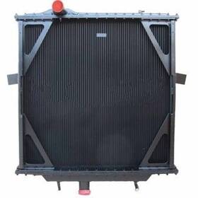 Hdc010347dt Platinum Hd 2005-2009 Peterbilt 387 Series Copper / Brass Radiator 4 Row Standard Core With