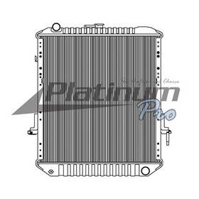 Hdc010364 Platinum Hd 2004-2005 Isuzu Npr Copper / Brass Radiator With Framework Oil Cooler On