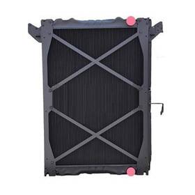 Hdc010381sk Platinum Hd 2004-2008 Freightliner Columbia 120 Copper / Brass Radiator With Framework