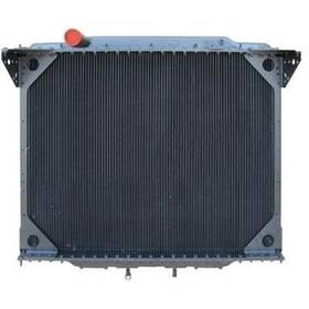 Hdc010511dt Platinum Hd 1990-1997 Volvo-autocar Copper / Brass Radiator 4 Row Core With Dimpled Tubes