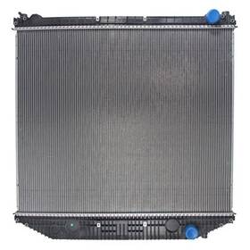 Hdc010528pa Platinum Hd Freightliner M2 Series Plastic / Aluminum Radiator Without Oil Cooler 1 9/16
