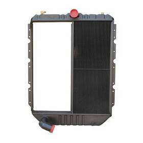 Hdc010584lhdt Platinum Hd 1994-2005 International 4900 Series Copper / Brass Radiator 4 Row High