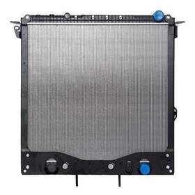 Hdc010872pafb Platinum Hd 2013-2014 Freightliner Cascadia Plastic / Aluminum Radiator With Framework