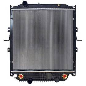 Hdc011038p Platinum Hd 2010-2015 Bluebird Bus School Plastic / Aluminum Radiator Premium