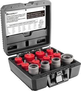 647644 Powerbuilt Oe European Cooling System Adapter Kit Specialty Tools Red