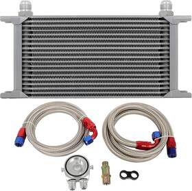 02egz0006csl Scitoo 02egz0006csl/19 19 Row Aluminum Transmission Oil Cooler For Acura Integra 1.8l 92-95