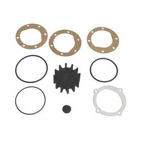 Sie-18-3081 Sierra Water Pump Impeller Kit Black Neoprene Rubber