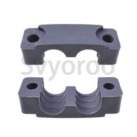 68651-23470-71 Svyoroo 2pcs Mast Hose Clamp For Toyota Forklift