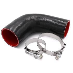 Yhgfdhs0647-z Taukealugs 90 Degree Elbow Reducer Coupler Silicone Hose 4-ply 2.5-3 Inch