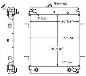 Hdc010846 Thomas Mybus Radiator Assembly 3887832
