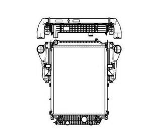Hdc010883pmod Thomas Replaces 1210416 Vab1050207 Mybus Cooling Pack Rad Cond Cac Us