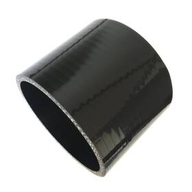 131-10203-0401 Ticon 4 Inch Id Straight Silicone Hose Coupler High Temp 4-ply Black