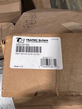 033-05193 Tramec Cloan 03305193 Sloan Fleet Engineers Division Fb27 New In Box