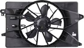Rfa76774 Trq Radiator Cooling Fan Compatible For 13-16 Dodge Dart 2014-2018 Jeep Cherokee
