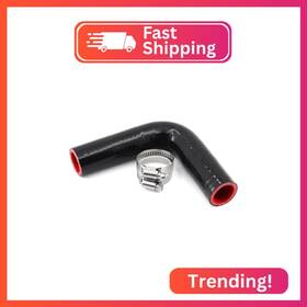 Ucx0939a Tuolauthon 90 Degree Id 1inch 25mm Black Silicone Reducer Coupler Hose 4-ply Re