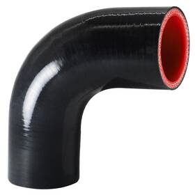 Sh-90d-2in Tyeioms 90 Degree Elbow Id 2ftft 51mm Silicone Hose 2 Inch Black