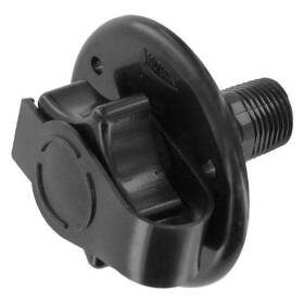 A01-0168bk Valterra Products Llc - Black Plastic City Flush Water Fill With 1/2 Inch Mpt