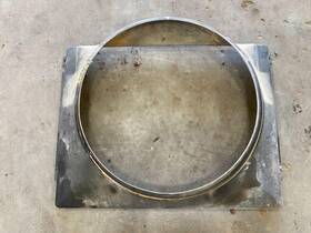 1676067 Volvo Wca Radiator Shroud - Used P/n