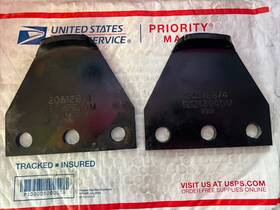 20512874 Volvo Vnl Stop Axle Plate P/n 2pack
