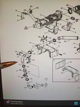 21412102 Volvo Mack/volvo Egr Pipe