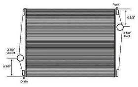 Hdc010163 Volvo 1998-2004 Wg Copper Brass High Efficiency Core Radiator