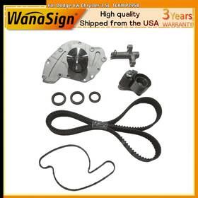 Tckwp295b Wanasign Auto 4792353 Timing Belt Kit And Water Pump Tensioner With For Dodge Vw Chrysler 3.5l