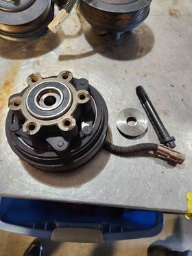 511-11844 Warner Electric 3928866 Electromagnetic Fan Clutch Clutches And Hubs