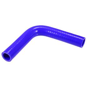 A23033100ux0331 X Autohaux 25mm 0.98 Inch Id 90 Degree Elbow Silicone Reducer Hose Pipe Bend Blue