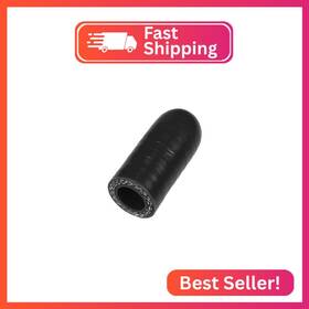 A24032200ux1209 X Autohaux 1 Pcs 30mm Length 12mm/0.47 Inch Id Black Car Silicone Rubber Hose End Ca