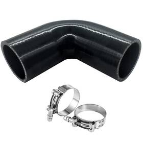 2404210ll-srh-y Ysil 2 Inch To 2.5 90 Degree Elbow Coupler Silicone Hose 4-ply Black