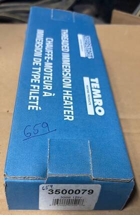 3500079 Zerostart/temro Nwb Threaded Immersion Heater 300w 125v For Cat