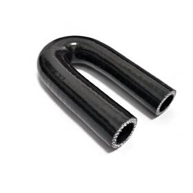 Zr-tc026 Zevaroy Id 3/4 Inch 19mm 180 Degree U Bend Shape Elbow Coupler 3/4ftft Black