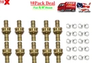 5/8" Garden Brass Mender Repair Kit Hose Connector Female (10 Pack. Fixed Price $32.95.