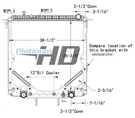 For Freightliner Cascadia Radiator , Us. Fixed Price $1121.84.
