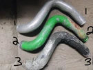 Qty (1) 99-03 Ford F250 F350 7.3 Diesel Lh Driver Intercooler Tube Cac Pipe Oem. Fixed Price $89.00.