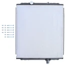 Radiator For Peterbilt 388 389 2008-2015 Kenworth W900 2008-11 367 387 N9414001. Fixed Price $433.99.