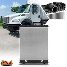 For 06-15 Freightliner M2 106/BUSINESS Class 2-ROW Aluminum Cooling Radiator. Fixed Price $385.89.